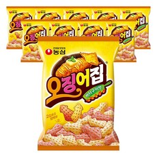 농심 오징어집 78g 10개