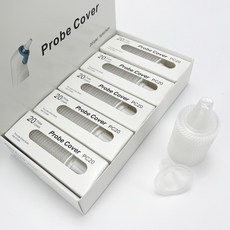 KIRABI 필터 브라운 체온계 호환 필터 캡 irt6030 리필용 커버, 5개