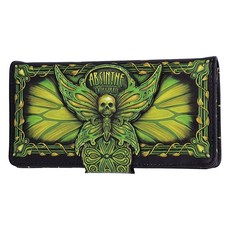 Nemesis Now Absinthe La Fee Verte 그린 페어리 엠보싱 지갑 폴리우레탄 18.5cm