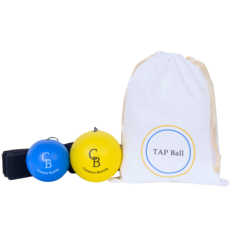 Creativeboxing TAP Ball 일반용 + 복서용 세트, 옐로우, 블루, 1개