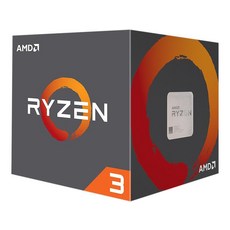 [AMD] 라이젠 3 1세대 - 1200 서밋 리지드 (젠) 4코어 3.1 GHz (터보 3.4 GHz) 소켓 AM4 65W YD1200BBAE 데스크탑 프로세서, Ryzen 3 1200