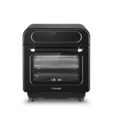 CHIMEI奇美氣炸烤箱，多功能烹調，大容量，不鏽鋼內膽，安全易用, 【奇美 CHIMEI】 EV-12T0FM 蒸氣氣炸烤箱 12L, 黑色