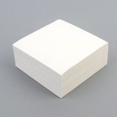 아이템스팟 사각 떡메모지 400매 해야할것 임시가계부 다이어리, 버터크림색