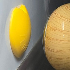 솜다락 하트모양 문콕방지 충격방지, 그린