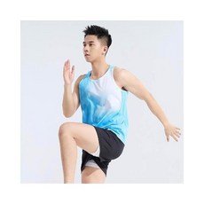 運動背心男寬鬆透氣跑步籃球衣 快乾內搭無袖t恤 輕薄大碼圓領坎肩背心 吸濕排汗健身上衣 夏天冰絲速乾涼感衣釣魚情侶休閒坦克背心