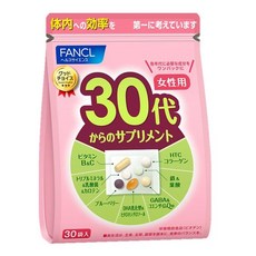fancl 女性綜合維他命 30歲以上適用, 1袋, 30包