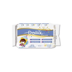 Dailix 楓葉國 超瞬吸 抑菌 淨味 乾爽衛生棉 (6片裝), 1個, 41cm吸血鬼棉*1包(無贈品), 6片, 超夜用型