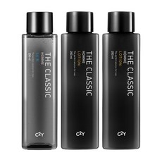 C2Y 더클래식 남성화장품 스킨 1개+로션 2개(총750ml), 1세트
