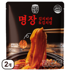 명장김치찌개&김치찜, 2개, 250g