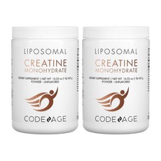 Codeage 코드에이지 크레아틴 크레아티닌 헬스부스터 운동전부스터 455g CREATINE 2통