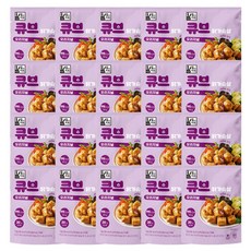 육식토끼 닭가슴살 소스큐브 오리지널, 30개, 100g