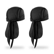 멜라사 두 래그 스컬 캡 헬멧 라이너 쿨링 메시 반다나 캡 스웨트 듀 헤드 커버 남성용 사이클링 오토바이 러닝용