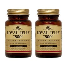 SOLGAR 蜂王乳500軟膠囊, 60顆, 2罐