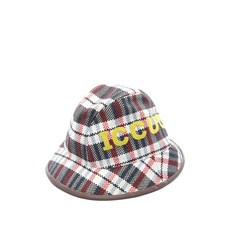 구찌 중고 플레이드 모자