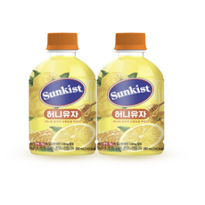 썬키스트 허니유자, 280ml, 24개