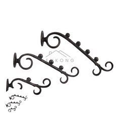 이렌콩 주물옷걸이 코끼리 벽걸이옷걸이 벽걸이고리 벽걸이선반, 1볼