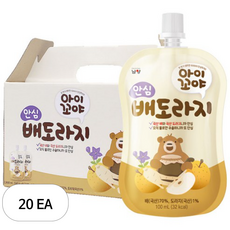 아이꼬야 안심 배도라지 유아음료, 100ml, 20개