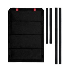 보관 가방이 있는 RV 채광창 커버 두꺼운 접이식 차양 보호대 범용 캠핑 쉐이드, 64CMx41CM black