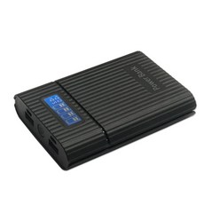 전원 박스 디지털 디스플레이 모바일 입력 손전등, 1. Black Type-C, 2) Black Type-C