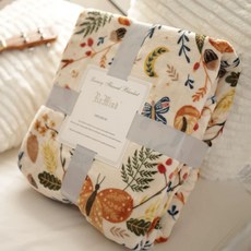 크리스마스 담요 양면 대형 B 120x200cm 쇼파 캠핑 겨울 침대 이불, 1개, H. 꽃나비