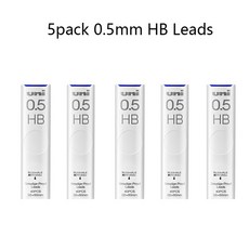 TOMBOW 기계식 연필 모노 그래프 미세 금속 극 낮은 중력 드로잉 디자인 편지지 0.3/0.5mm 절묘한 선물, 16 5 Pack 0.3 HB Leads
