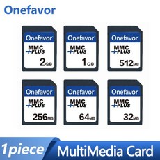 Onefavor 13 핀 멀티미디어 카드 32MB MMC 플러스 메모리 카메라용, 01 MMC-512MB, 1개