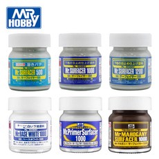 GSI 군제 서페이서 화이트 메탈 프라이머 마호가니 병타입 (병/40ml) (선택모음), SF283 베이스화이트 서페이서, 1개