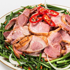 북경오리 슬라이스 오리 2kg 벌크용 대용량 구운오리 2키로, 1개