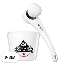 네오젠 캐네디언 클레이 빙하토 모공 팩 클렌저 120g+브러쉬 기획세트, 3세트