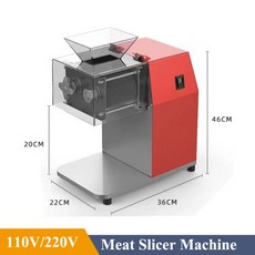 110V 붉은 고기 슬라이서 가정용 분쇄기 상업용 절단기, 01 220V, 04 영국, 07 2.5MM