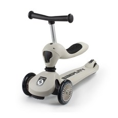 심플리티 2in1 아기 유아킥보드, 심플리티 2in1 그레이 (발판,안전끈 증정), 1개