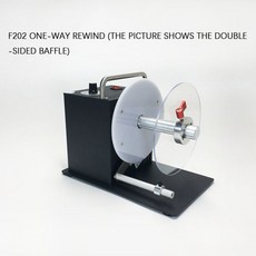 F202 자동 라벨 되감기 자가 바코드 접착 양방향 프린터 기계, double disc