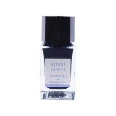 만년필 수성 잉크 색채방울/iroshizuku 미니병 15ml 수국 INK15AJ