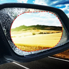 자동차 사이드미러 방수 필름 백미러 빗물 김서림방지 100x150, 1개