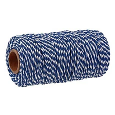 스텐 짤순이 오이지 만두속 짱아찌 두꺼운 정육점 스트링 코튼 꼬기 준비 트러싱 터키 바베큐 소시지 타이, 03 Dark blue, 1개