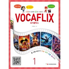 Hakmunsa VOCAFLIX 1： 從國中.高中內申到大學學測.多益.託福.TEPS