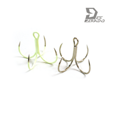데스페라도 갈치훅 갈치지깅 트레블훅 콰트로훅 무미늘 16호 일반, 야광