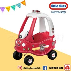 little tiles 消防車 兒童學習滑步車 腳行車 手腳協調訓練, 1個