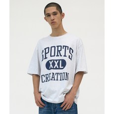 [감마갤러리] 아치 스포츠 티셔츠 [MELANGE GREY]