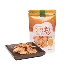 직접 기른 단감으로 만든 농가의뜰 단감칩 80g, 1개