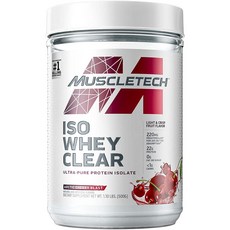MUSCLETECH ISO Whey Clear乳清蛋白粉 櫻桃口味, 1罐, 500g