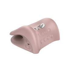 KINYO 頸椎熱敷伸展枕 IAM-2712 頸部按摩儀, 粉色, IAM2712