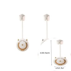 높은 내열성 소재 엣지 고데기거치대 스타일러매트 고데기받침대, 골드