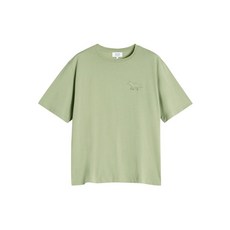 메종키츠네 프로필 폭스 엠보스드 티셔츠