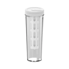 1L 수동 콜드 브루 커피 메이커 핸들 대용량 물병 여름 주스 차 과일 Coffeeware 냄비, 03 White, 1개