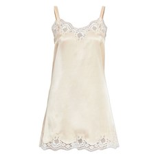 돌체앤가바나 레이스 트리밍 나이트 드레스