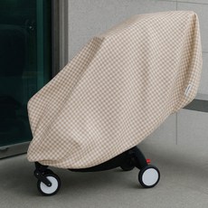 나와니스 유모차 보관커버 체크 (방수다기능 덮개), 1개