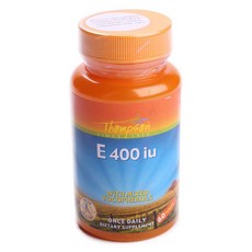 THOMPSON 維生素 E 400 IU 混合生育酚軟膠囊, 1個, 60 件