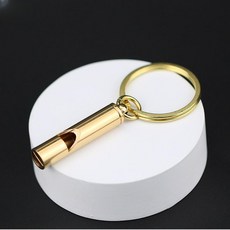 훈련용 심판용 누르는 수영장용 앵무 호신용 충전식 애견, 1개, 호루라기 + 30mm 구리 키링