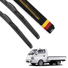 1+1 현대 포터2 1톤 전기차 일렉트릭 전차종 와이퍼 호환 순정형 하이브리드 와이퍼블레이드, SW-포터2/EV/더블캡(04-현재)500+450